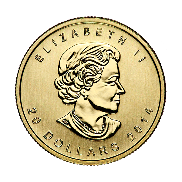 CANADIAN GOLD - 1/2 OZ CANADIAN GOLD MAPLE LEAF (IN PLASTIC) - .5MAP