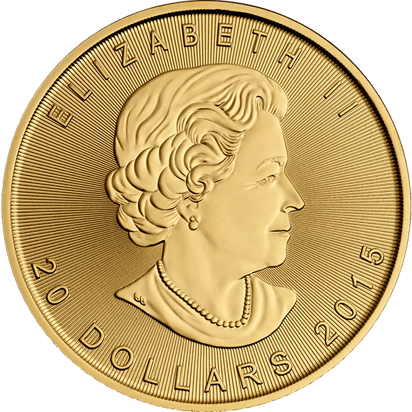 Buy 1/2 oz. Gold Canadian Maple Leaf Coins Online