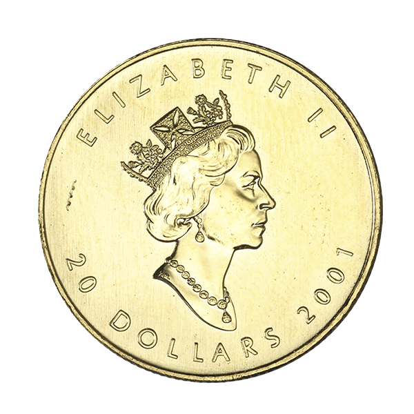 CANADIAN GOLD - 1/2 OZ CANADIAN GOLD MAPLE LEAF (NOT SEALED) - .5MAPNP