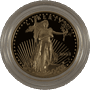 1/2 OZ AMERICAN GOLD EAGLE PROOF (CAPSULE ONLY)