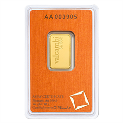 Valcambi 10g .9999 Gold Bar