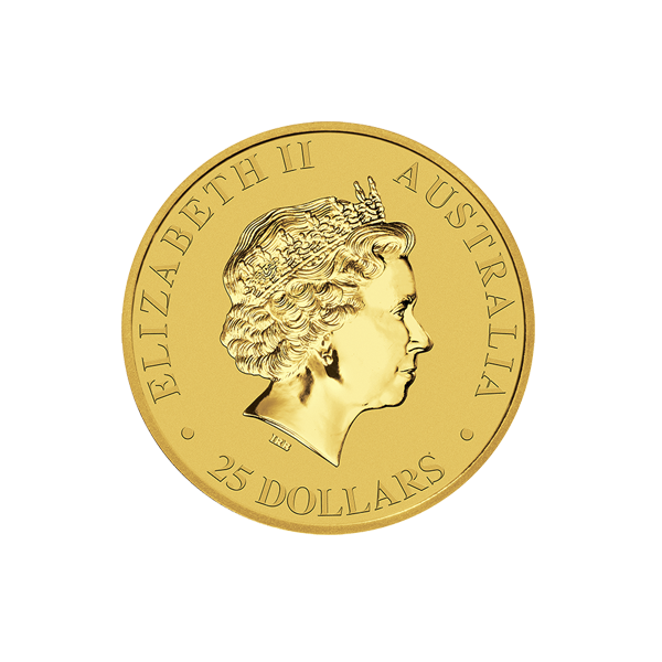 AUSTRALIAN GOLD - 2018 1/4 OZ PERTH GOLD KANGAROO - .25GKA18