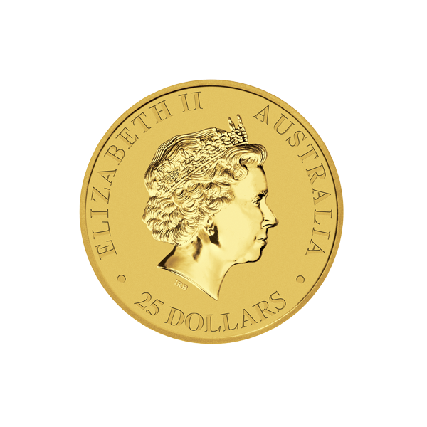 1/4 OZ AUSTRALIAN GOLD KANGAROO (IN PLASTIC)