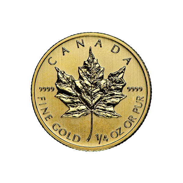 CANADIAN GOLD - 1/4 OZ CANADIAN GOLD MAPLE LEAF - .25MAP