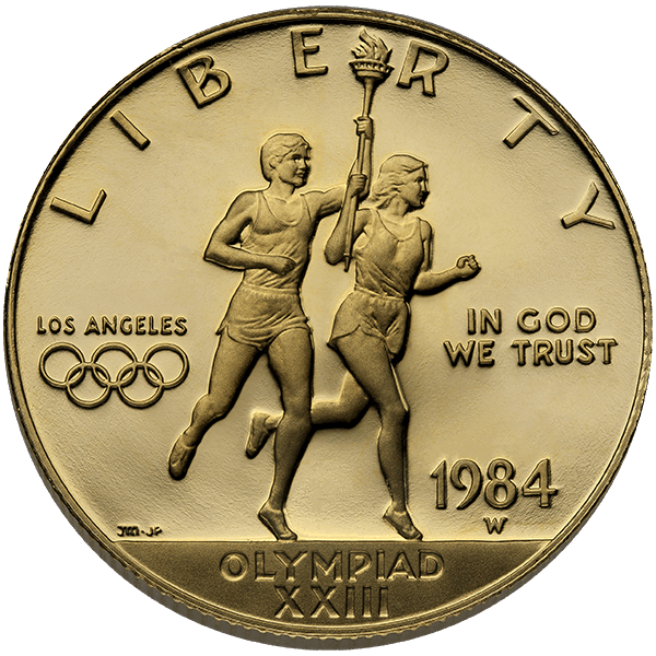 U.S. GOLD BULLION - $10 GOLD OLYMPIC COIN - R$10OLYMPIC