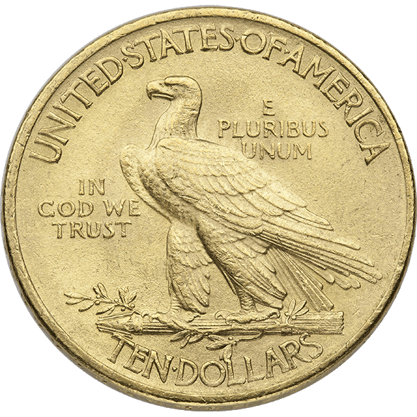 $10 U.S. GOLD INDIAN BU