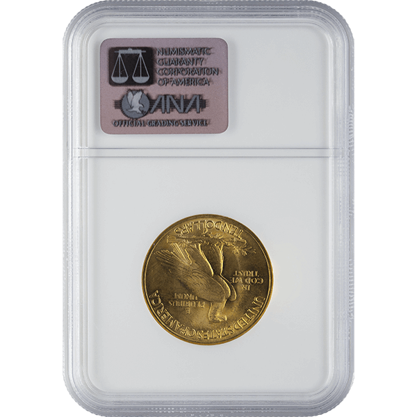 U.S. GOLD - $10 U.S. GOLD INDIAN NGC65 - R10INDNGC65