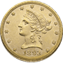 $10 U.S. GOLD LIBERTY BU