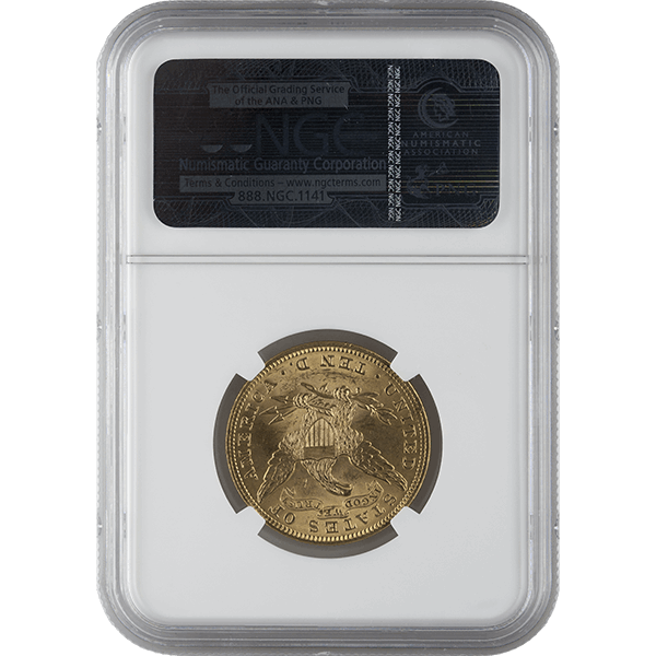 $10 LIBERTY U.S. GOLD NGC-63