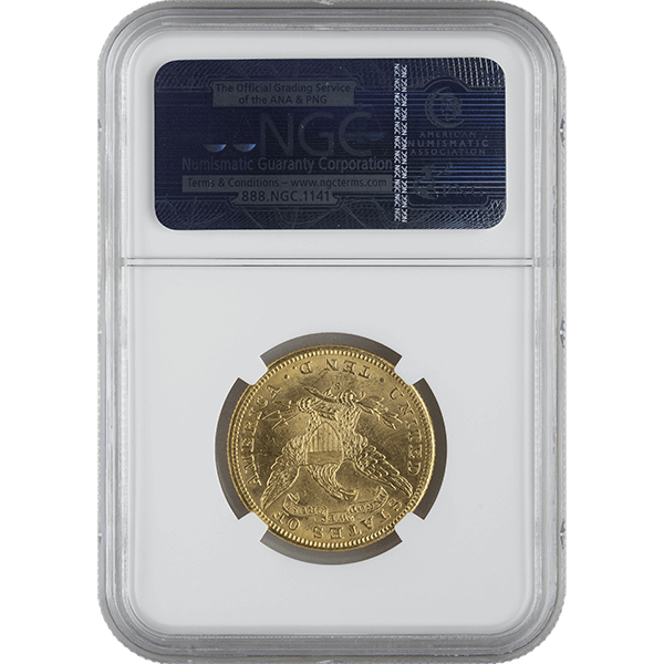 $10 U.S. GOLD LIBERTY NGC64