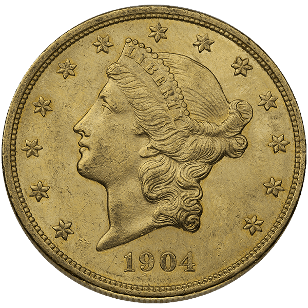 $20 U.S. GOLD LIBERTY AU
