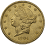 $20 U.S. GOLD LIBERTY AU