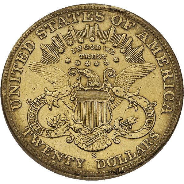 $20 U.S. GOLD LIBERTY LP, JEWELRY GRADE