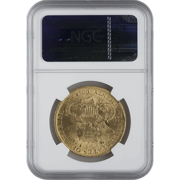 $20 U.S. GOLD LIBERTY NGC60