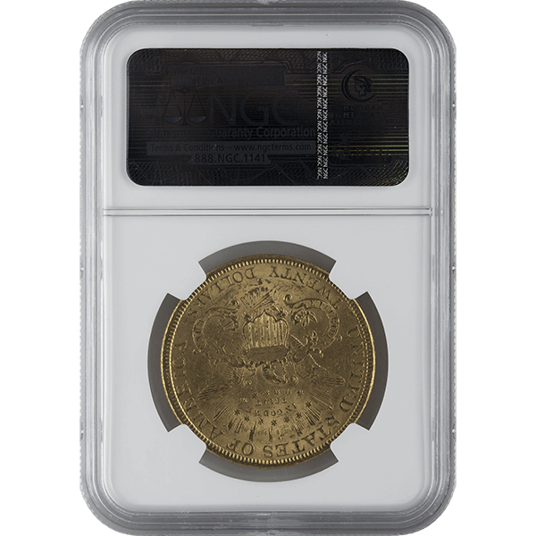 $20 U.S. GOLD LIBERTY NGC61