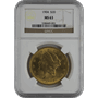 $20 U.S. GOLD LIBERTY NGC63
