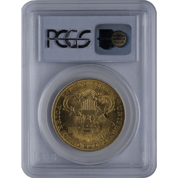 $20 U.S. GOLD LIBERTY PCGS65