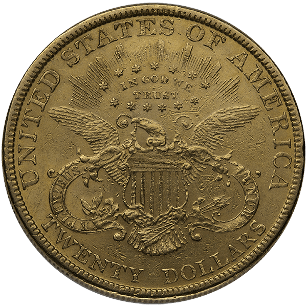 $20 U.S. GOLD LIBERTY XF