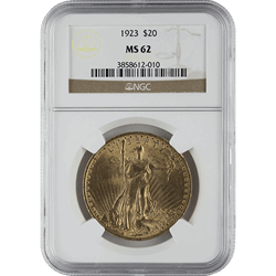 $20 U.S. GOLD SAINT NGC62