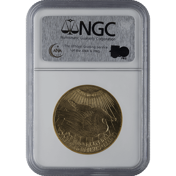 $20 U.S. GOLD SAINT NGC63