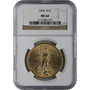 $20 U.S. GOLD SAINT NGC64