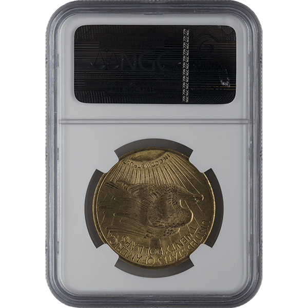 $20 U.S. GOLD SAINT NGC64
