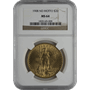 $20 U.S. GOLD SAINT NGC64 NO MOTTO