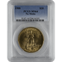 $20 U.S. GOLD SAINT PCGS64 NO MOTTO