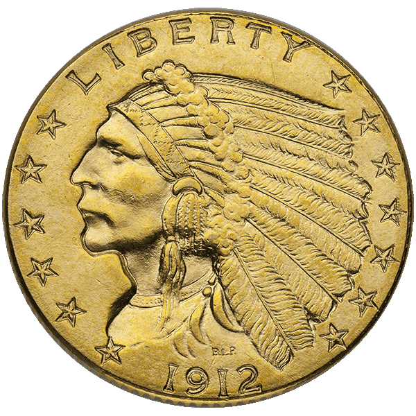 $2.5 U.S GOLD INDIAN BU