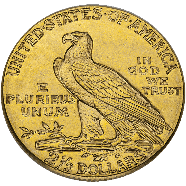 $2.5 U.S GOLD INDIAN BU