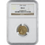 $2.5 U.S. GOLD INDIAN NGC61