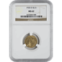 $2.5 U.S. GOLD INDIAN NGC62