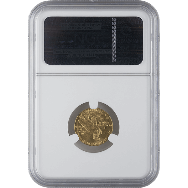 $2.5 U.S. GOLD INDIAN NGC64