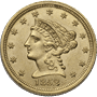 $2.5 U.S. GOLD LIBERTY AU