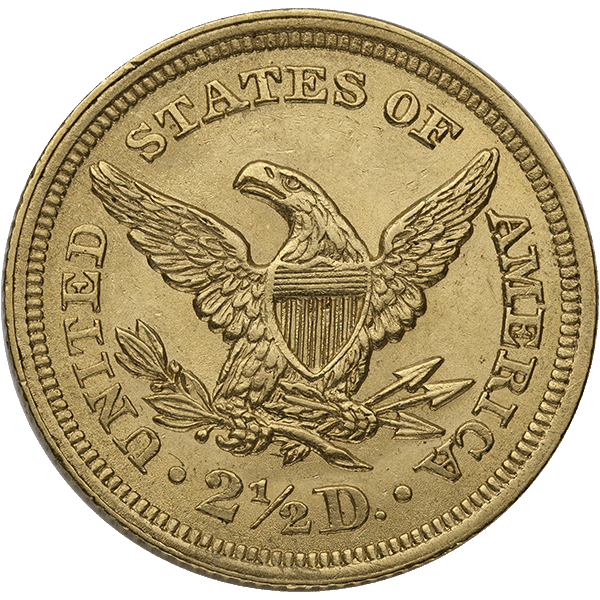 $2.5 U.S. GOLD LIBERTY AU