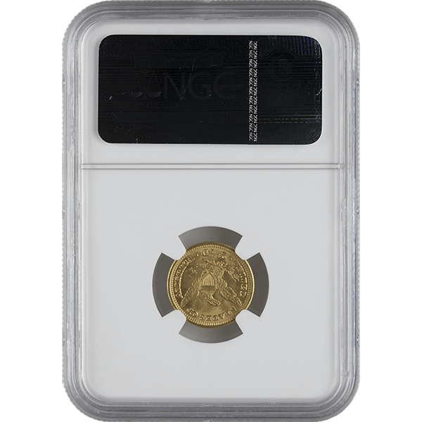 $2.5 U.S. GOLD LIBERTY NGC65