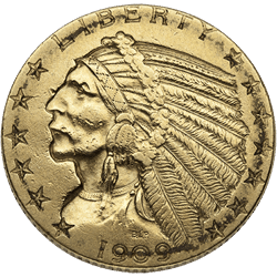 $5 U.S. GOLD INDIAN LP