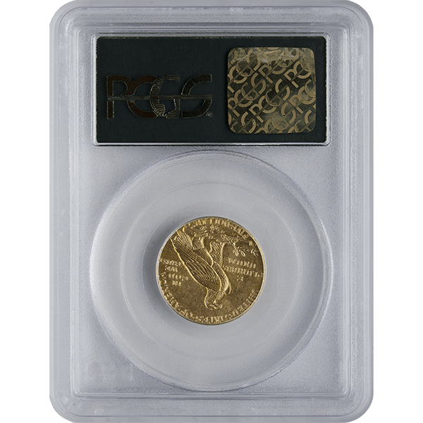 $5 U.S. GOLD INDIAN PCGS63