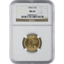$5 U.S. GOLD LIBERTY NGC MS64