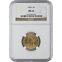 $5 U.S. GOLD LIBERTY NGC MS65