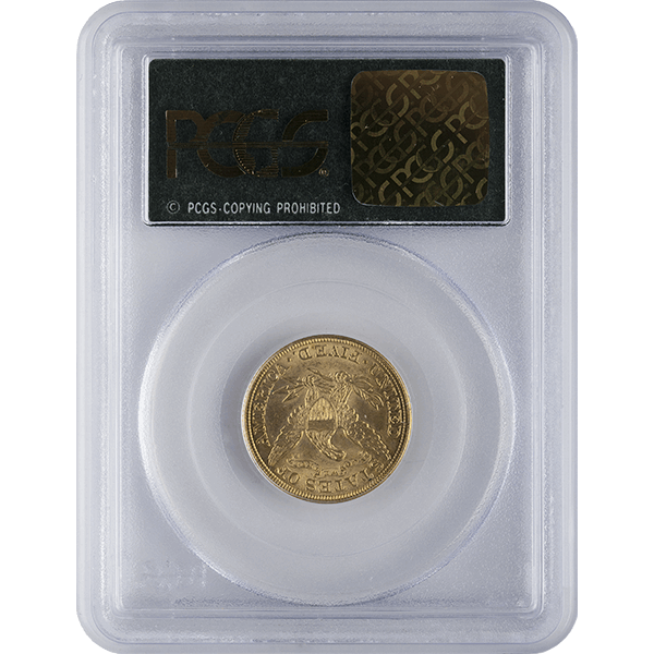 $5 U.S. GOLD INDIAN PCGS64
