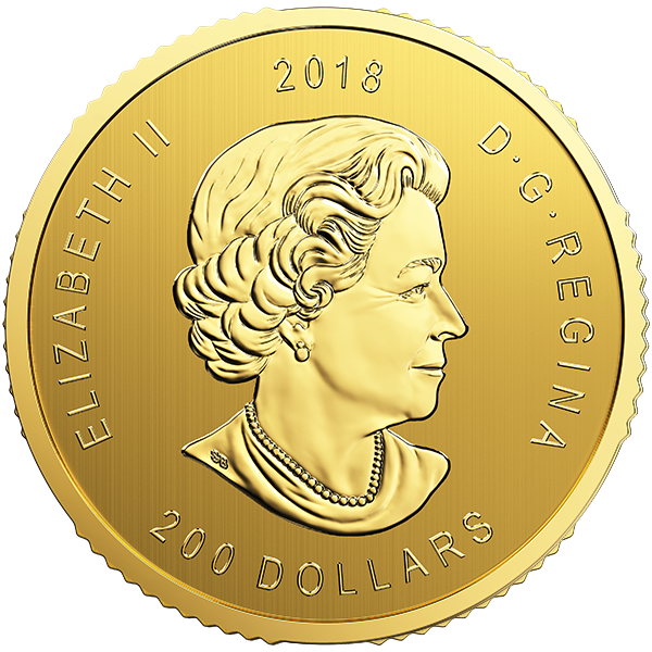CANADIAN GOLD - 2018 1 OZ ROYAL CANADIAN MINT GOLD GOLDEN EAGLE - 1GGO18