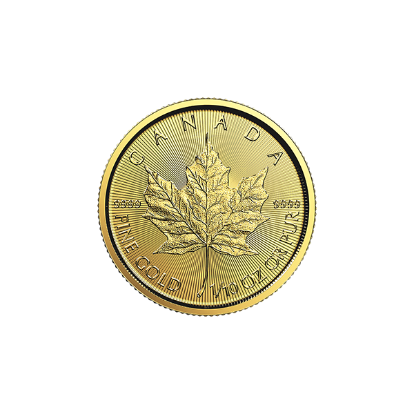 CANADIAN GOLD - 2018 1/10 OZ CANADIAN GOLD MAPLE LEAF - .1GML18