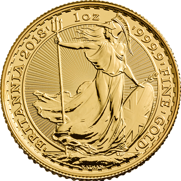 BRITANNIA - 2018 1 OZ GREAT BRITAIN GOLD BRITANNIA - 1GBR18