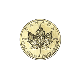 1/10 oz Canadian Gold Maple Leaf