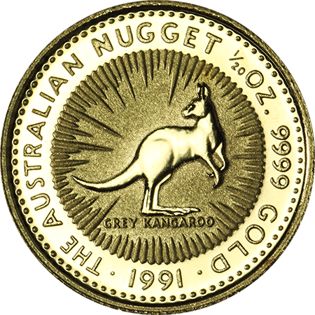 1/2 OZ AUSTRALIAN GOLD KANGAROO