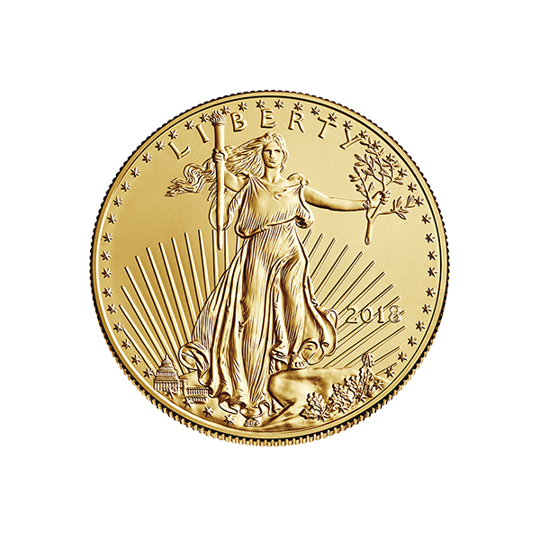 AMERICAN GOLD EAGLE  - 2018 1/4 OZ AMERICAN GOLD EAGLE - .25GE18