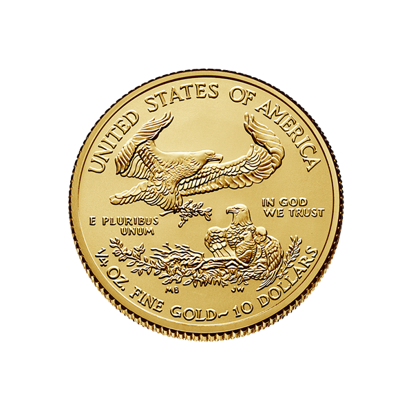 AMERICAN GOLD EAGLE  - 2018 1/4 OZ AMERICAN GOLD EAGLE - .25GE18