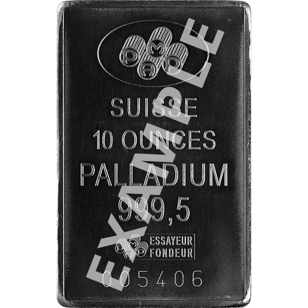 10 OZ PALLADIUM BAR