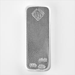 100 OZ SILVER BAR JOHNSON MATTHEY NEW CAST